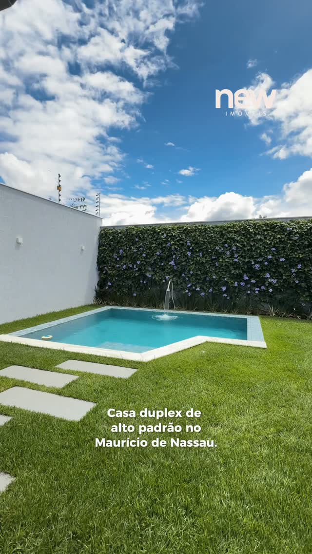Casa alto padrão com piscina – Maurício de Nassau